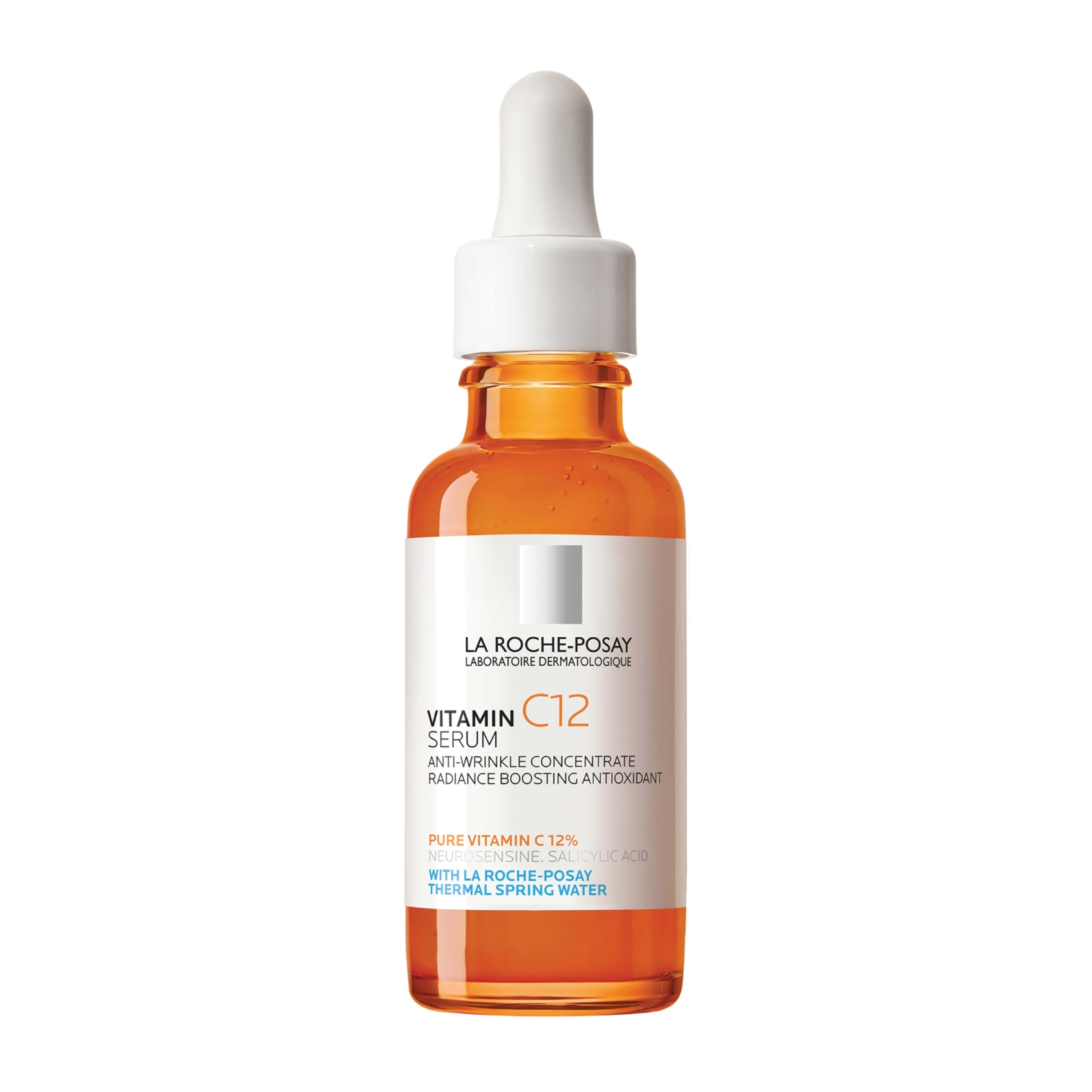 Pure 12% Vitamin C Serum For Face With Hyaluronic Acid & Salicylic Acid