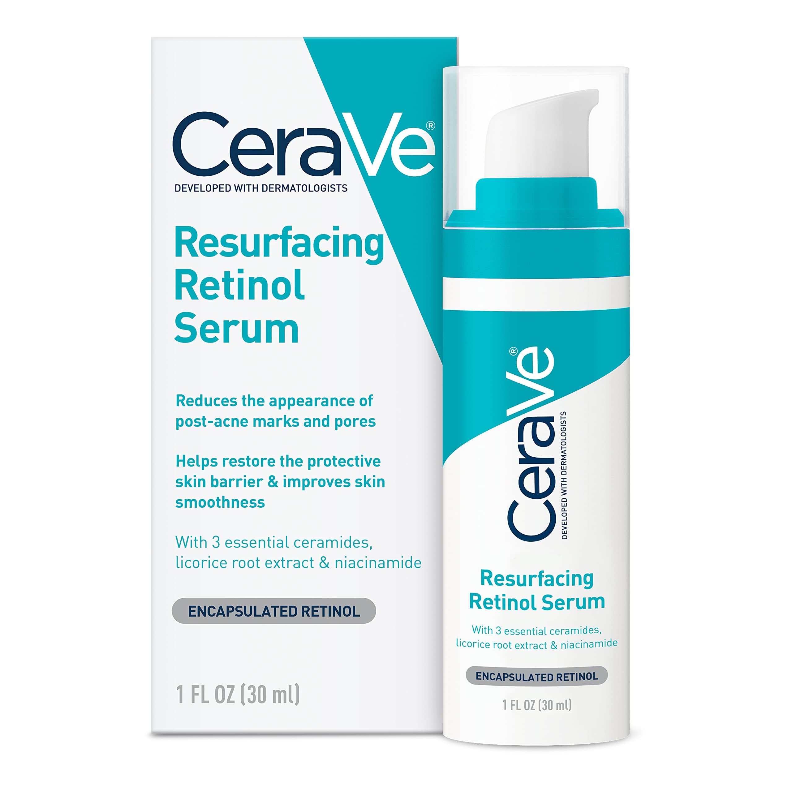 Resurfacing Retinol Serum For Post Acne Marks