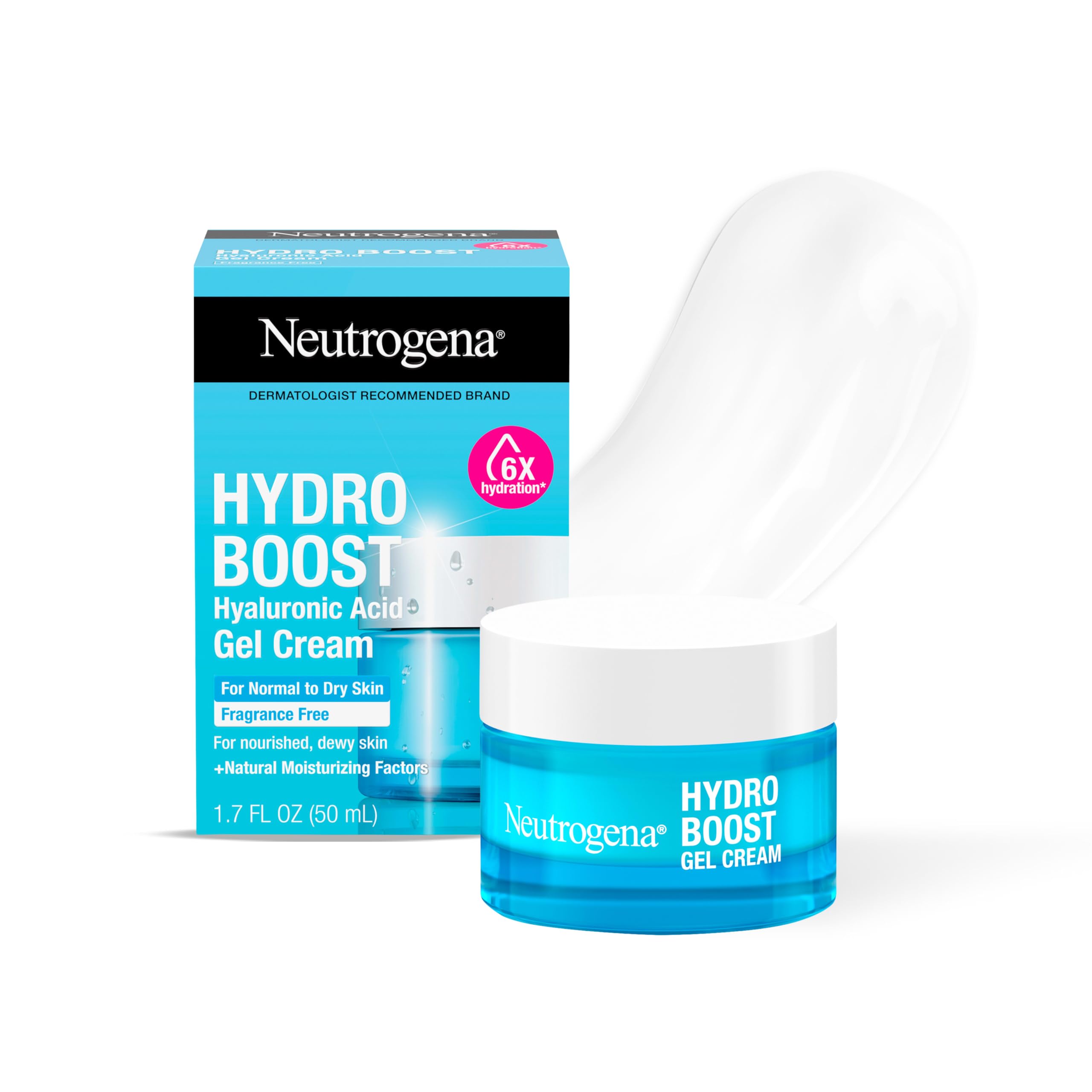 Hydro Boost Hydrating Gel Cream Face Moisturizer for Sensitive Skin