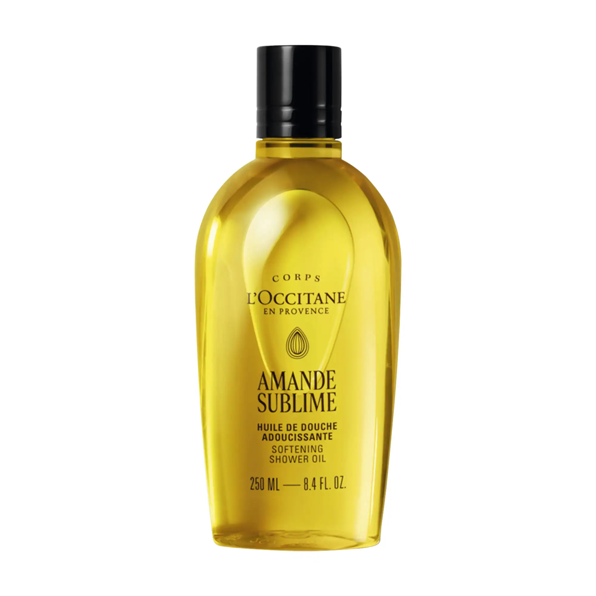 Cleansing and Softening Shower Oil with Almond Oil