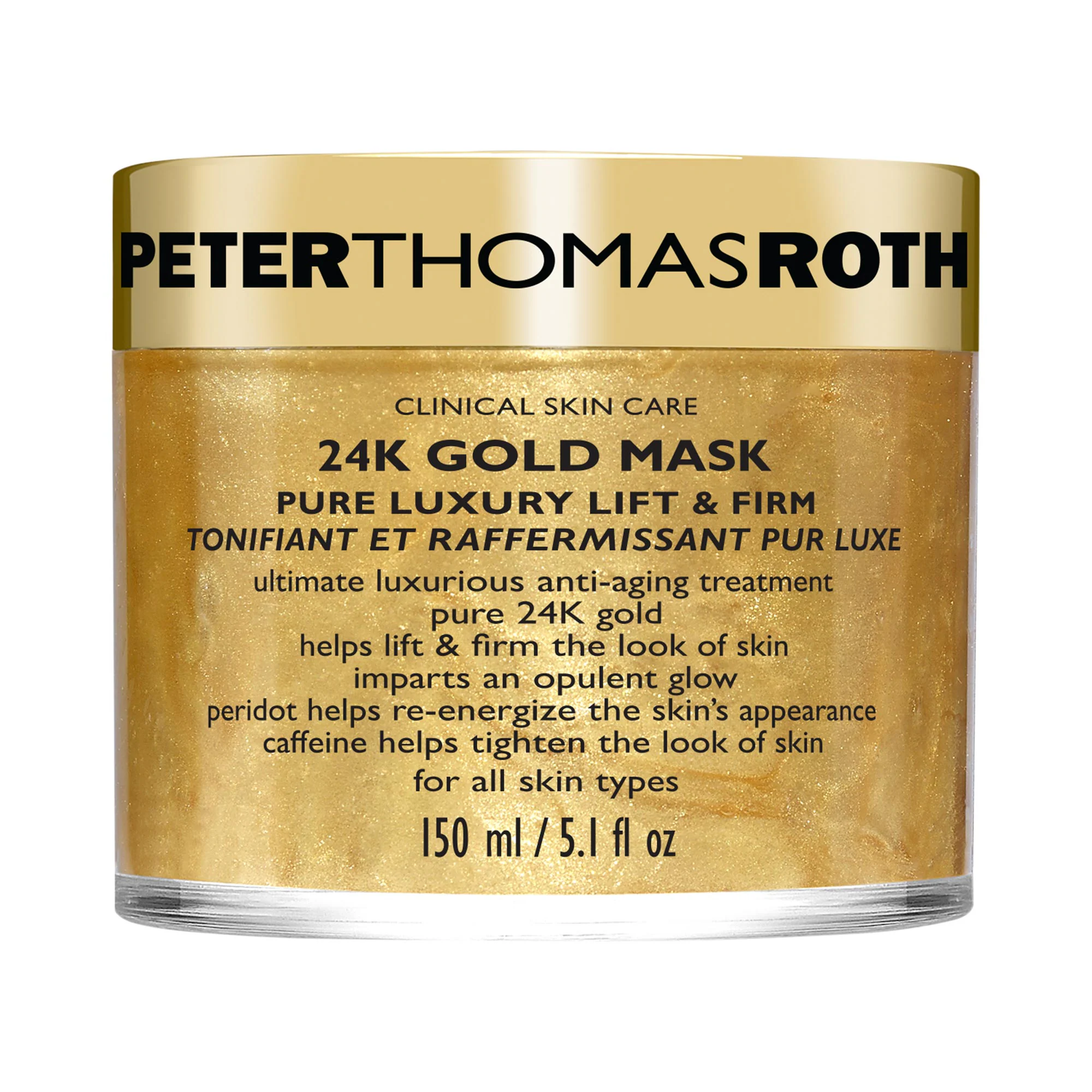 24K Gold Mask Pure Luxury Lift & Firm