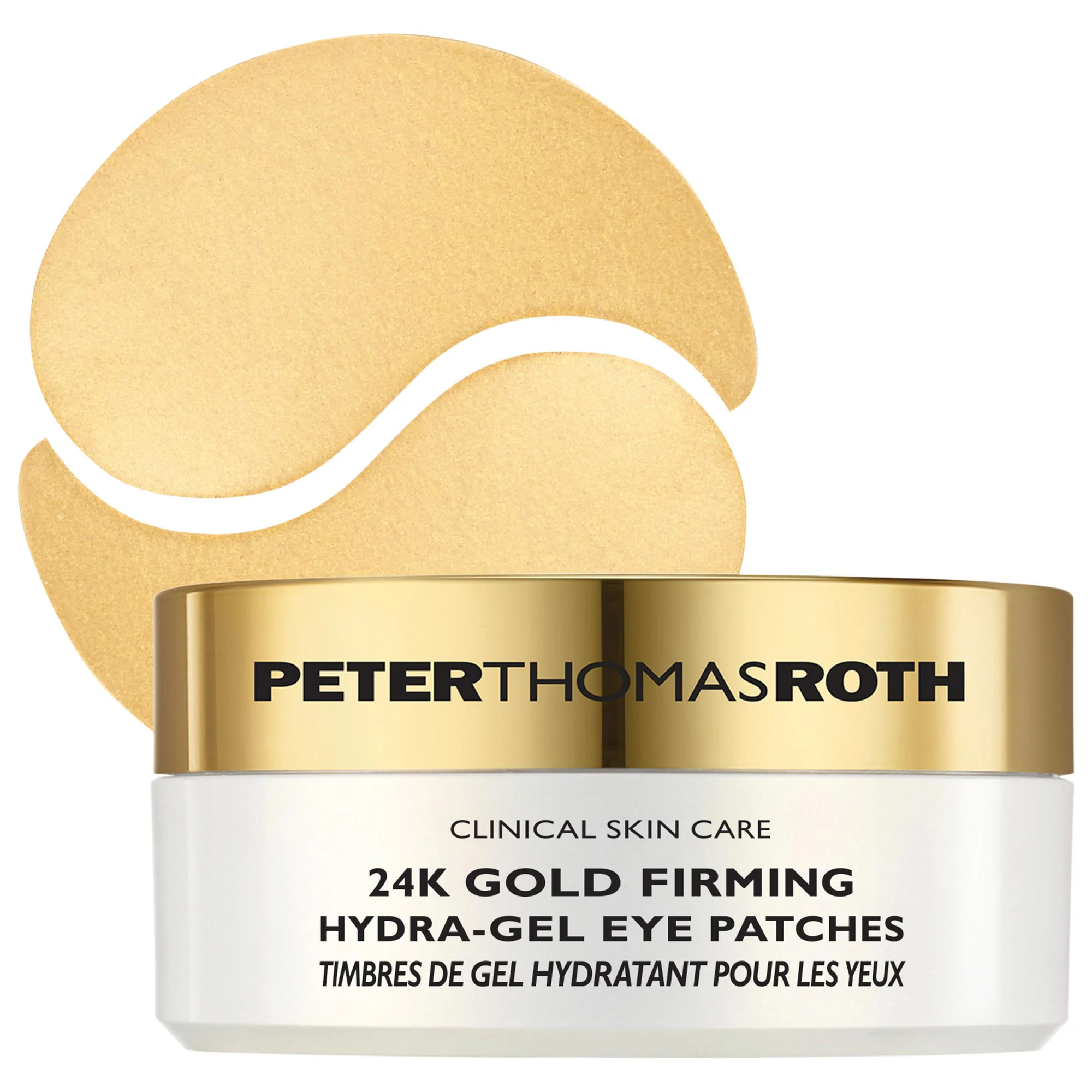 24K Gold Firming Hydra-Gel Eye Mask Patches for Fine Lines and Dark Circles