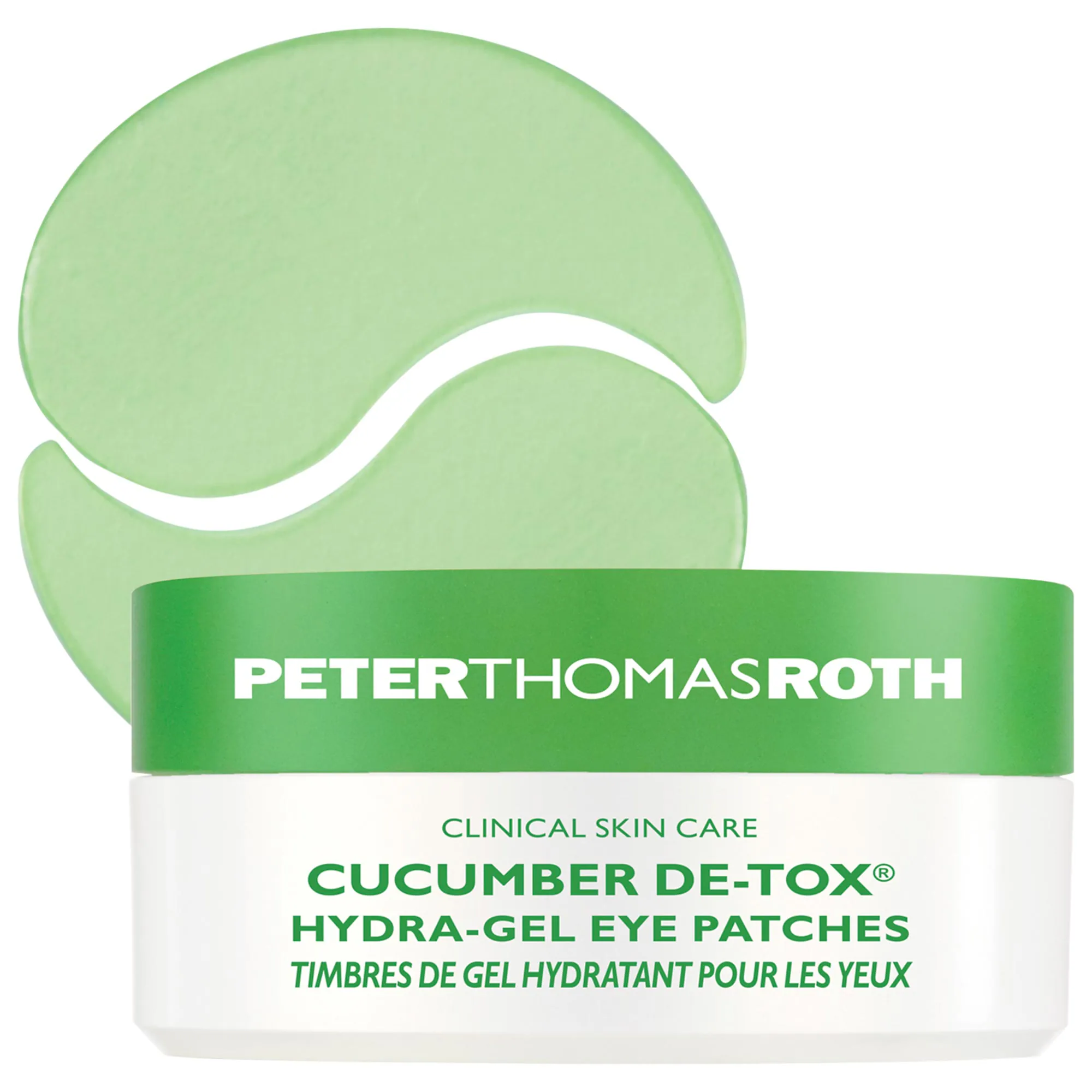 Cucumber De-Tox® Hydra-Gel Eye Mask Patches for Puffiness and Dark Circles