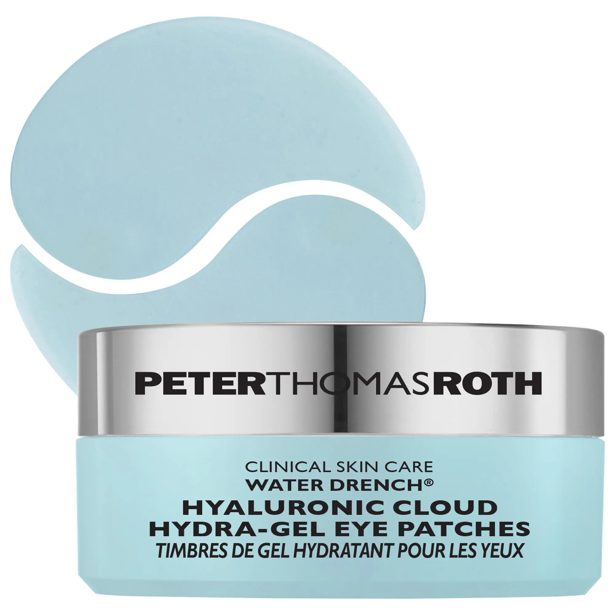 Water Drench® Hyaluronic Acid Eye Mask Patches for Hydration and Dark Circles