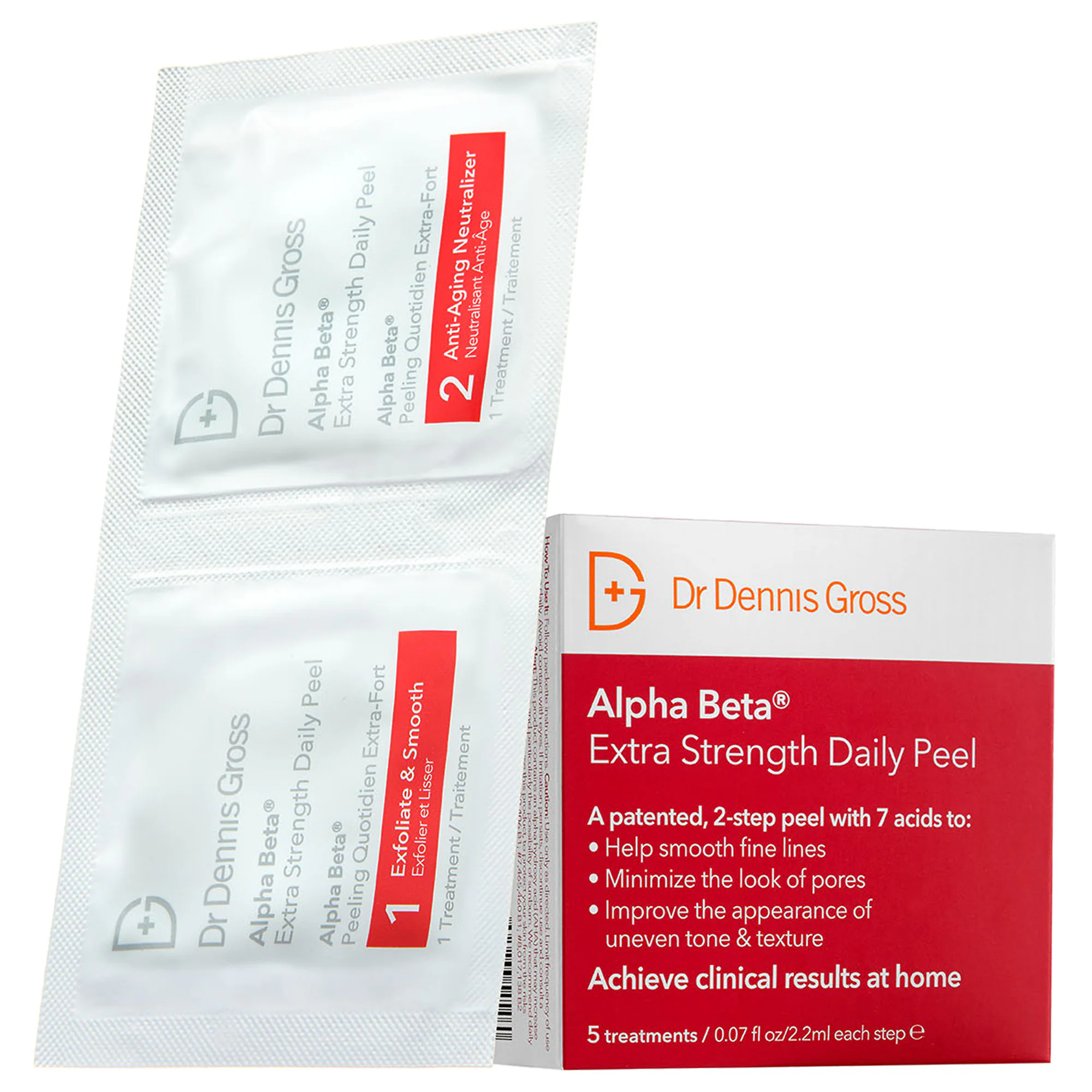 Mini Alpha Beta® Extra Strength Daily Peel Pads