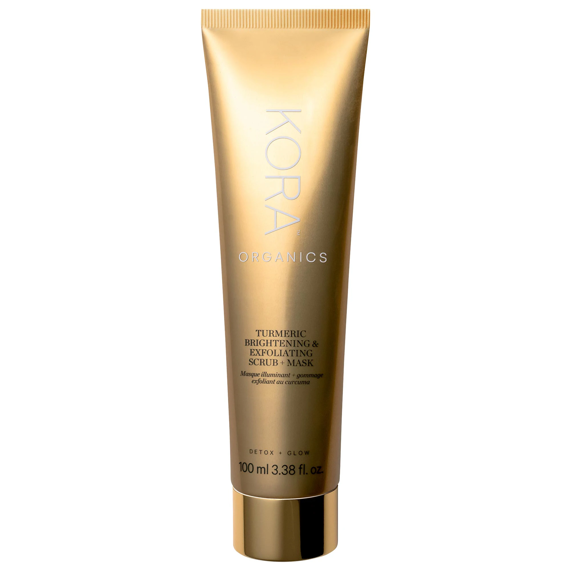 Turmeric Brightening Pore Scrub + Exfoliating Mask