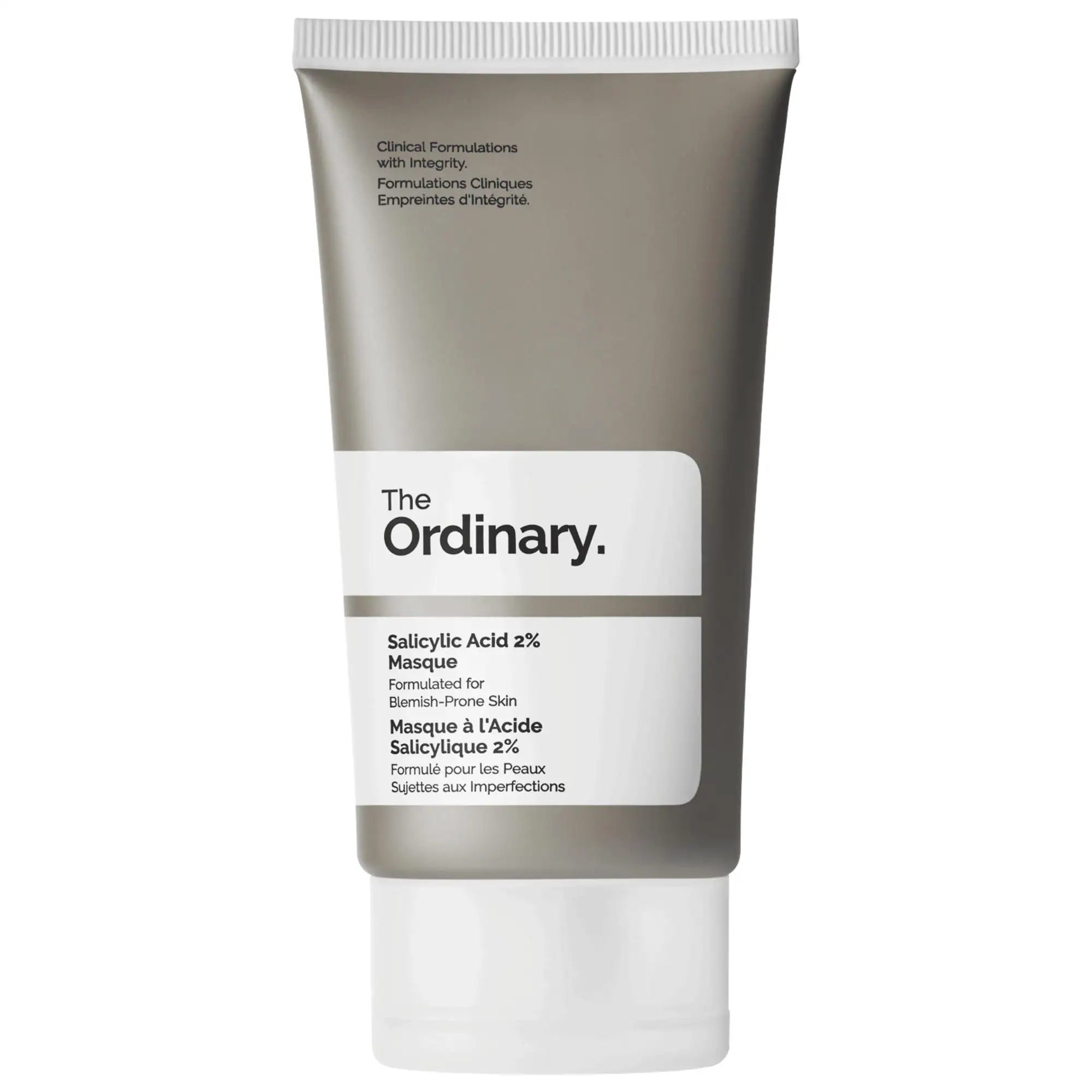 Salicylic Acid 2% Masque Clarifying Charcoal & Clay Mask for Blemish Prone Skin