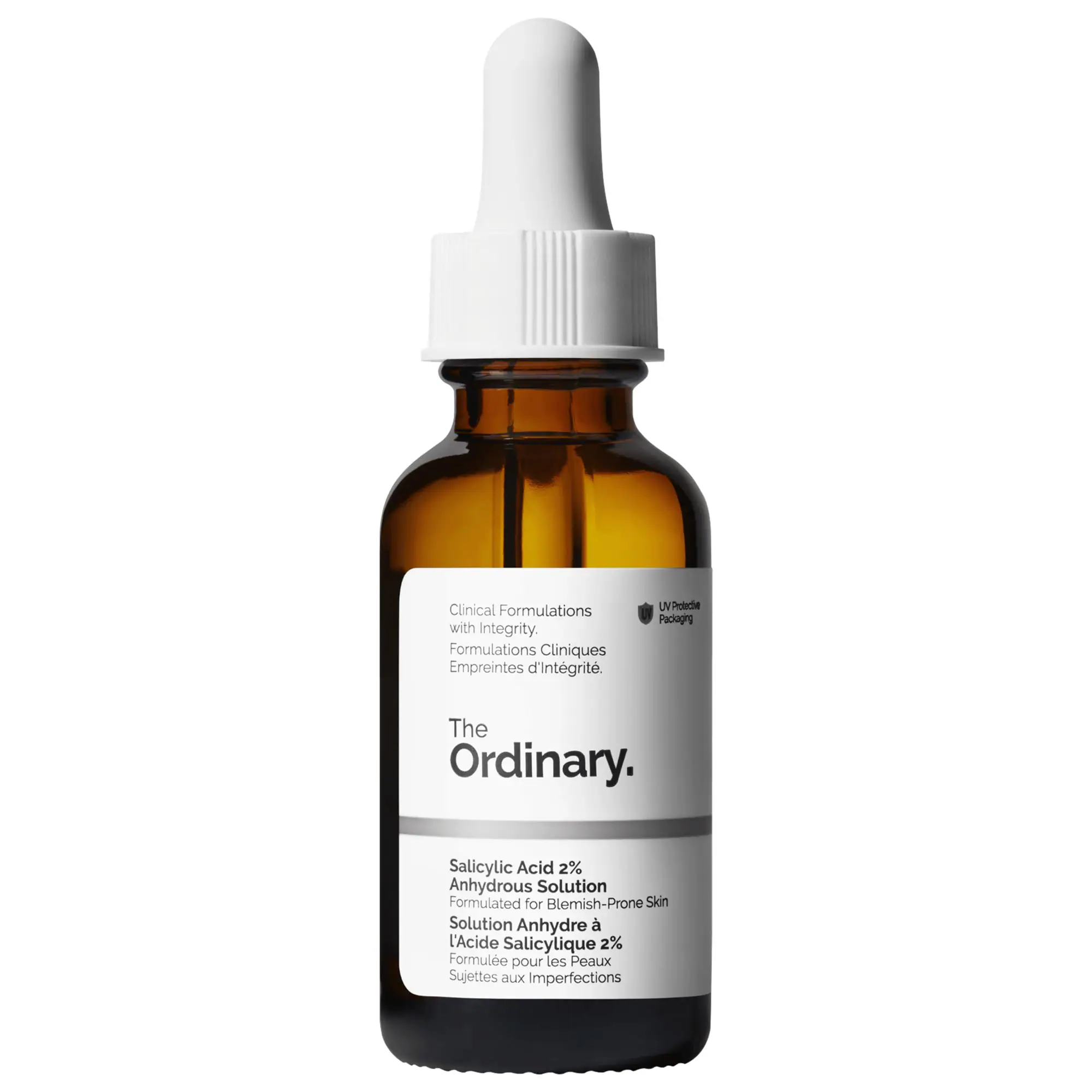 Salicylic Acid 2% Anhydrous Solution, Gentle Exfoliating Serum for Blemishes