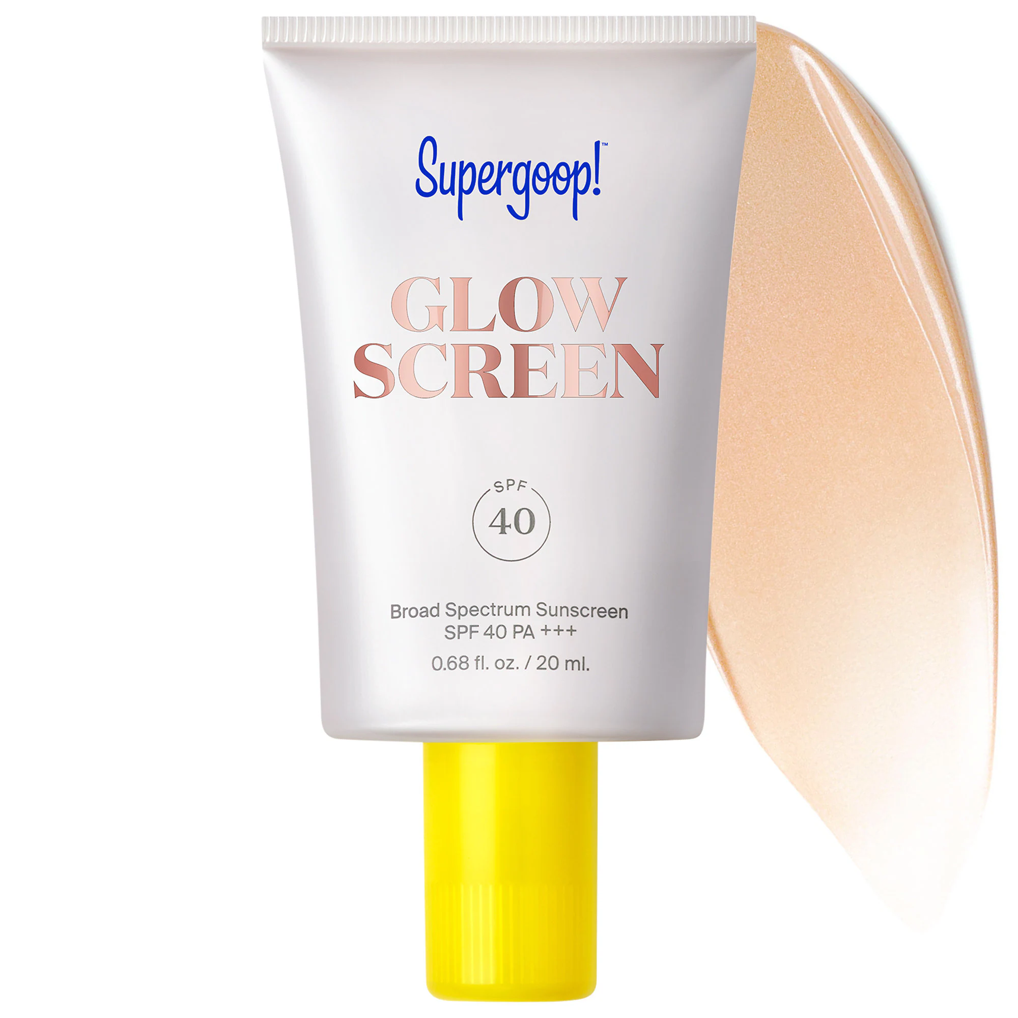 Mini Glowscreen Sunscreen SPF 40 with Hyaluronic Acid + Niacinamide