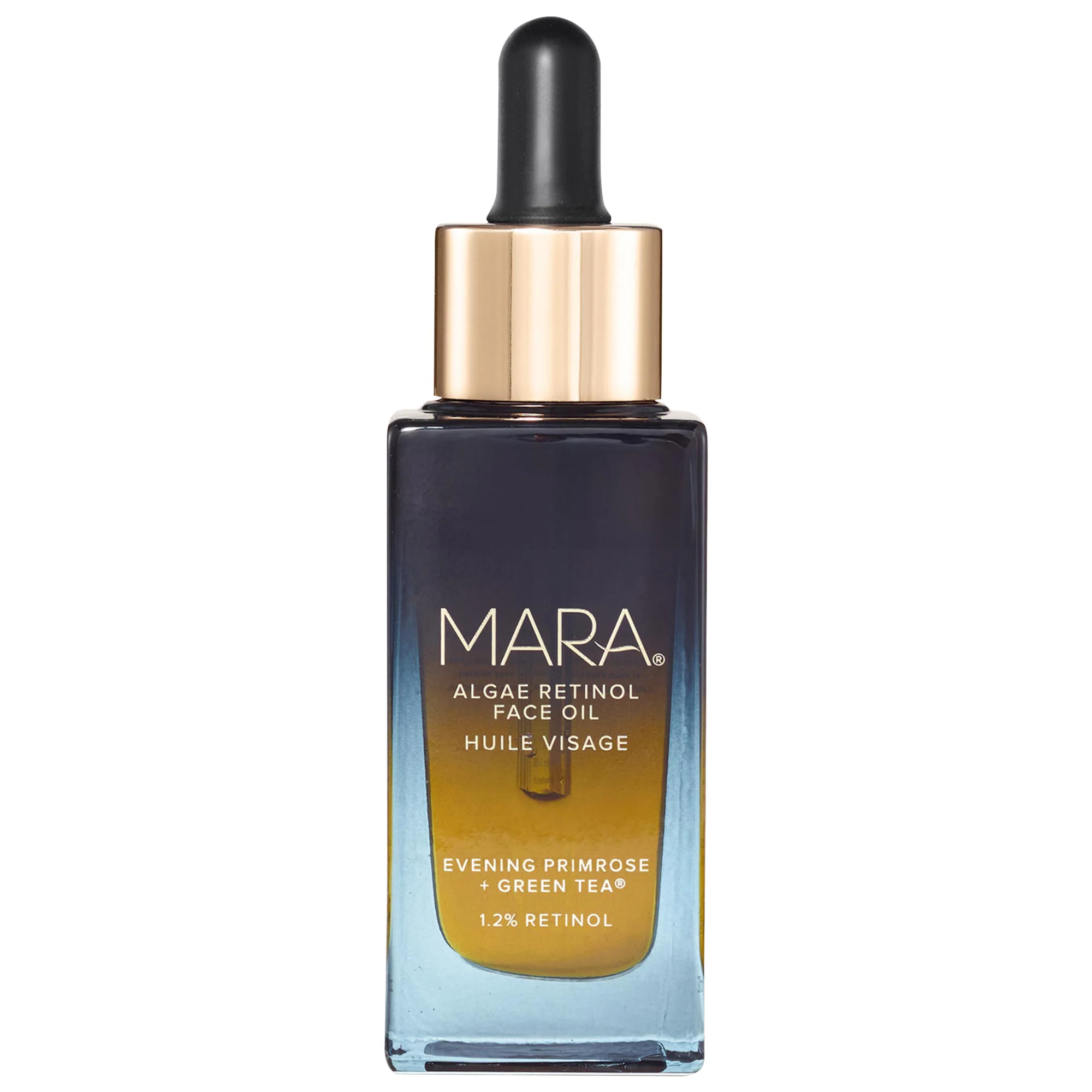1.2% Clean Algae Retinol Face Oil for Anti-Aging and Wrinkles with Green Tea