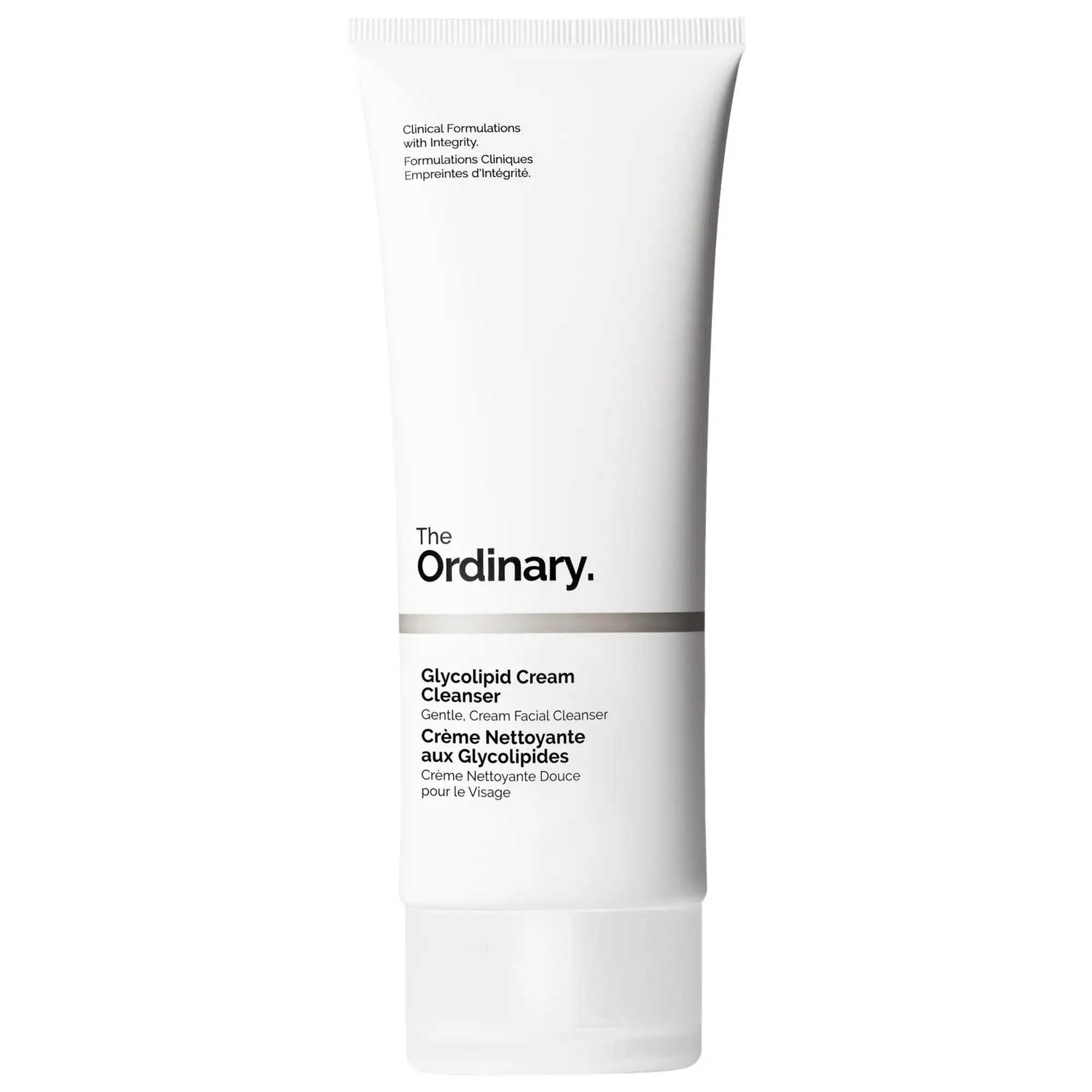 Glycolipid Cream Cleanser for Dry Skin and Makeup Removal