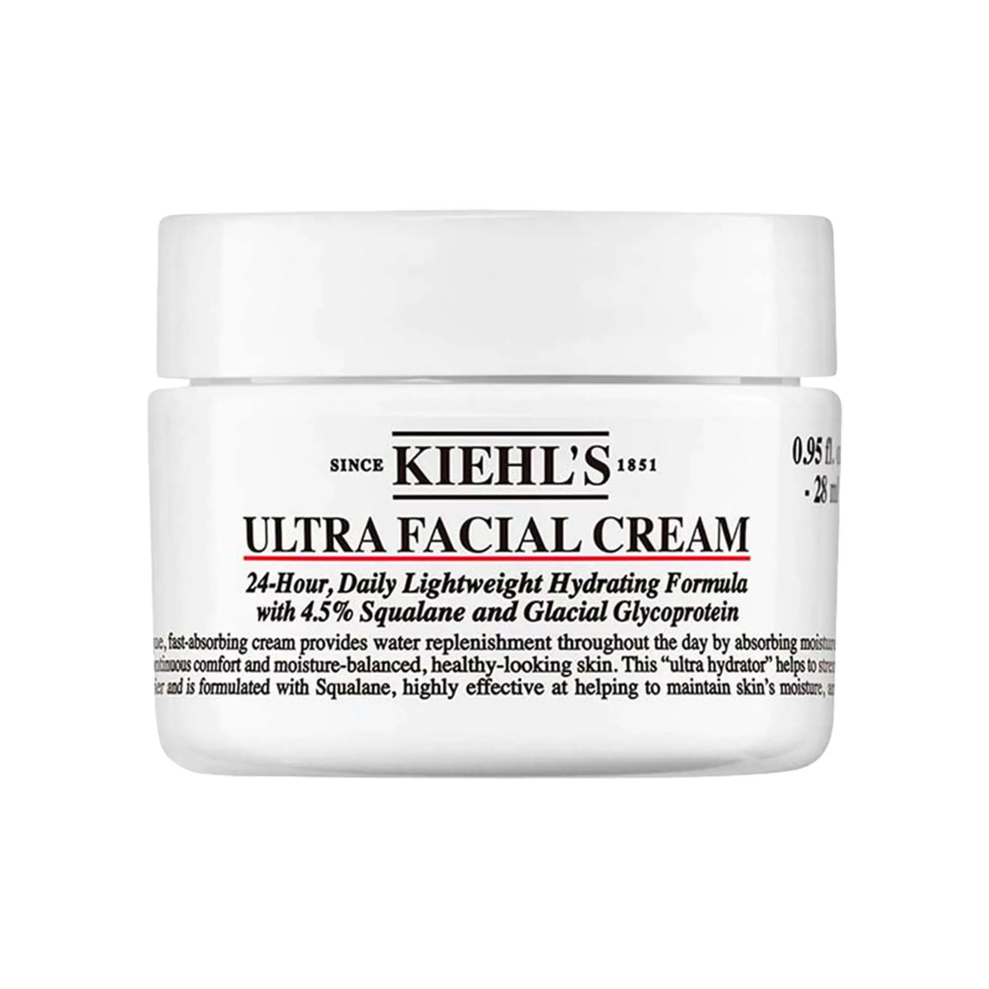 Mini Ultra Facial Refillable Moisturizing Cream with Squalane