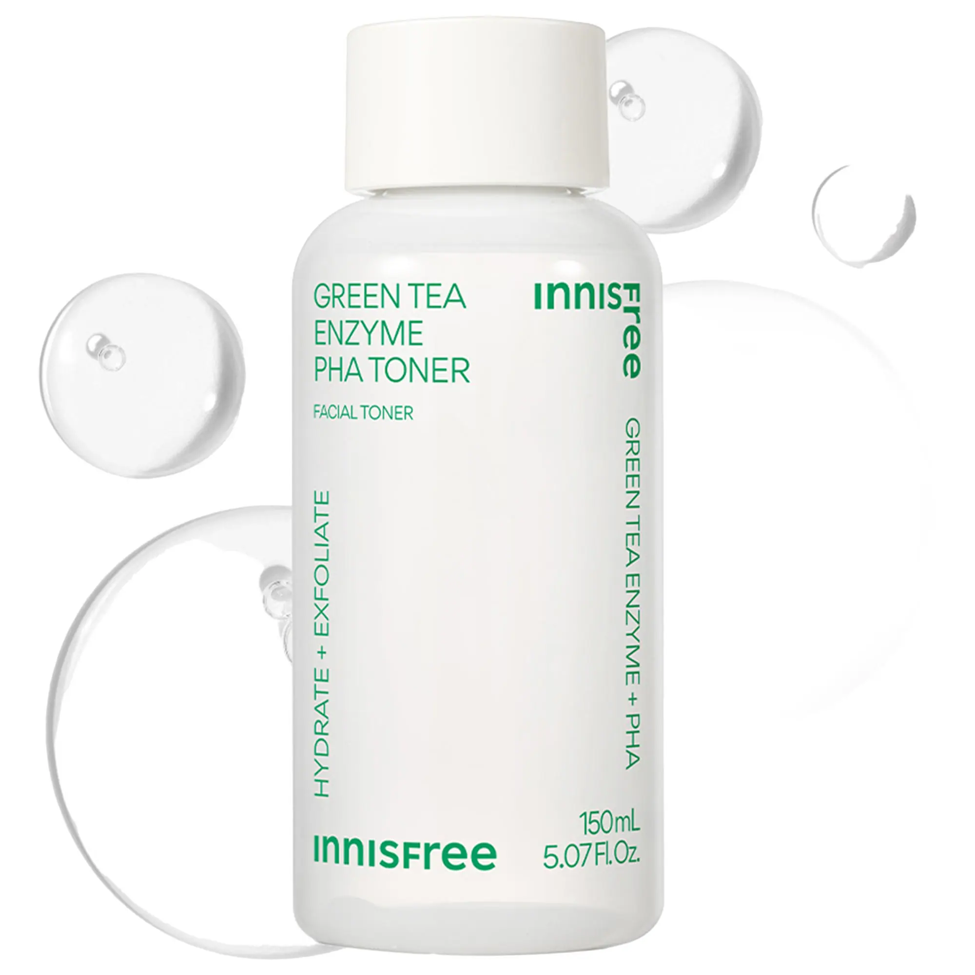 Green Tea Enzyme 7% PHA Gentle Exfoliating Toner