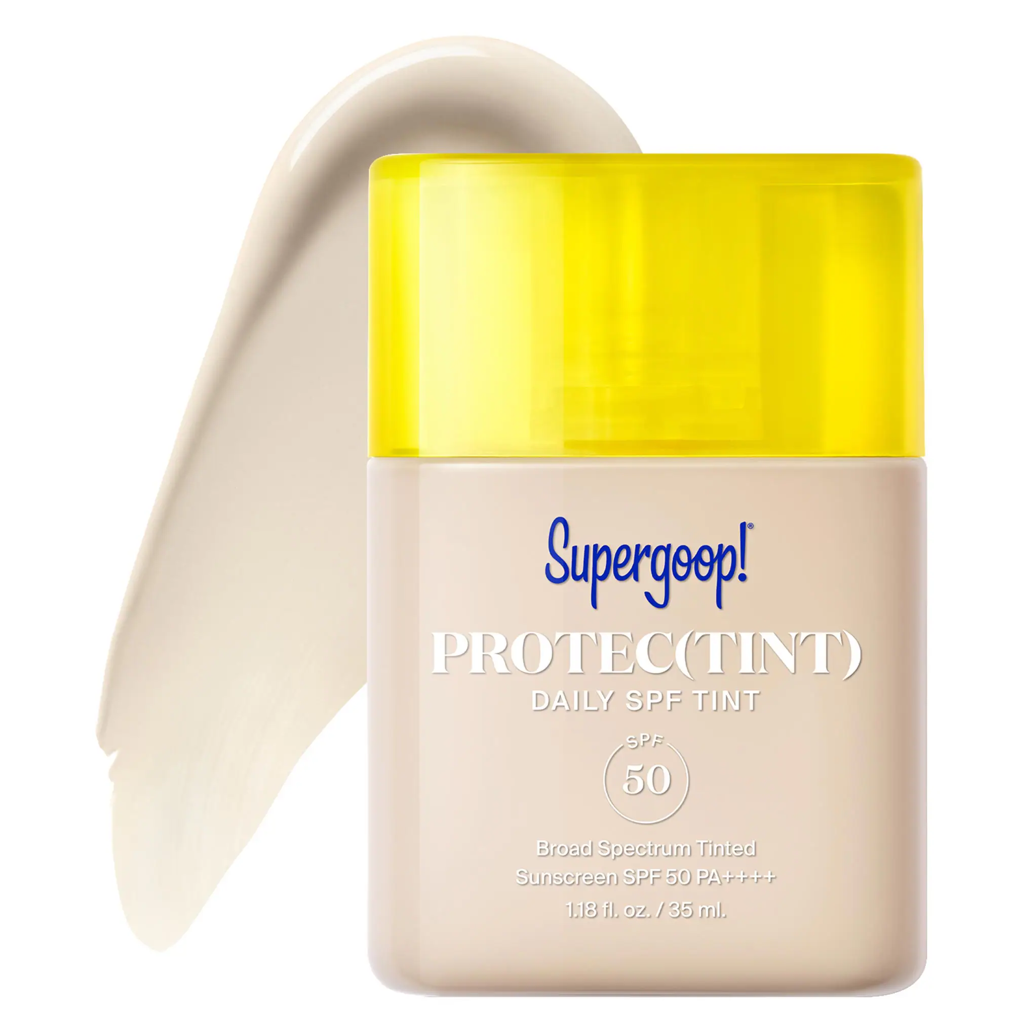 Protec(tint) Daily SPF Tint SPF 50 Sunscreen Skin Tint with Ectoin