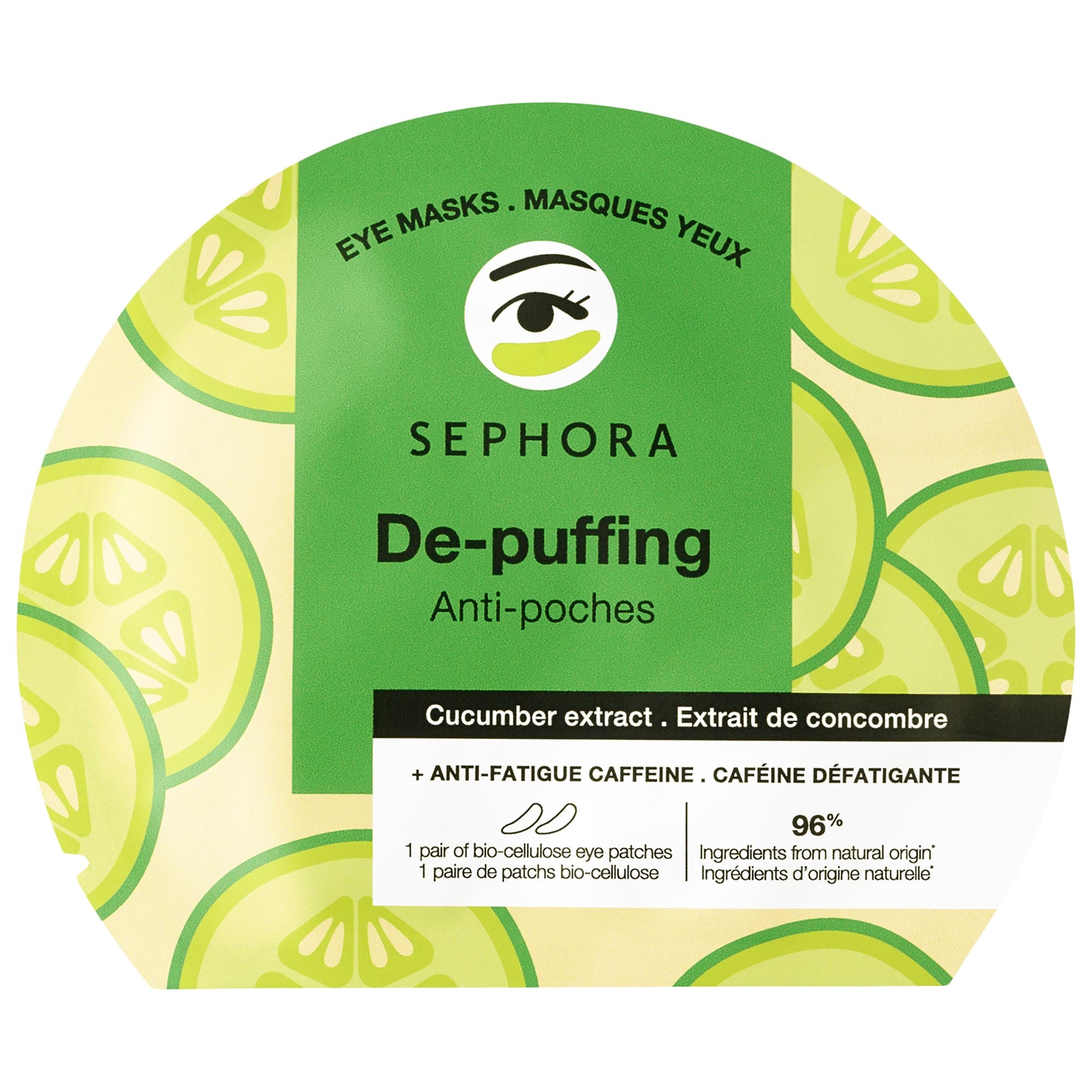 Caffeine Eye Mask Patches for Dark Circles + De-Puffing