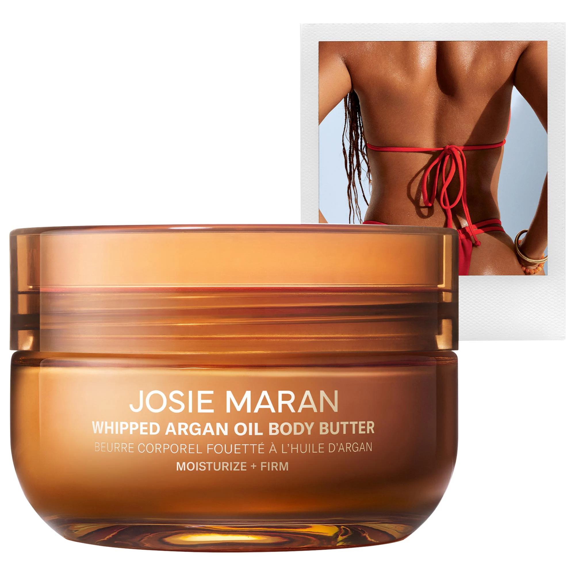 Golden Hour (Amber, White Musk) - Whipped Argan Oil Refillable Firming Body Butter