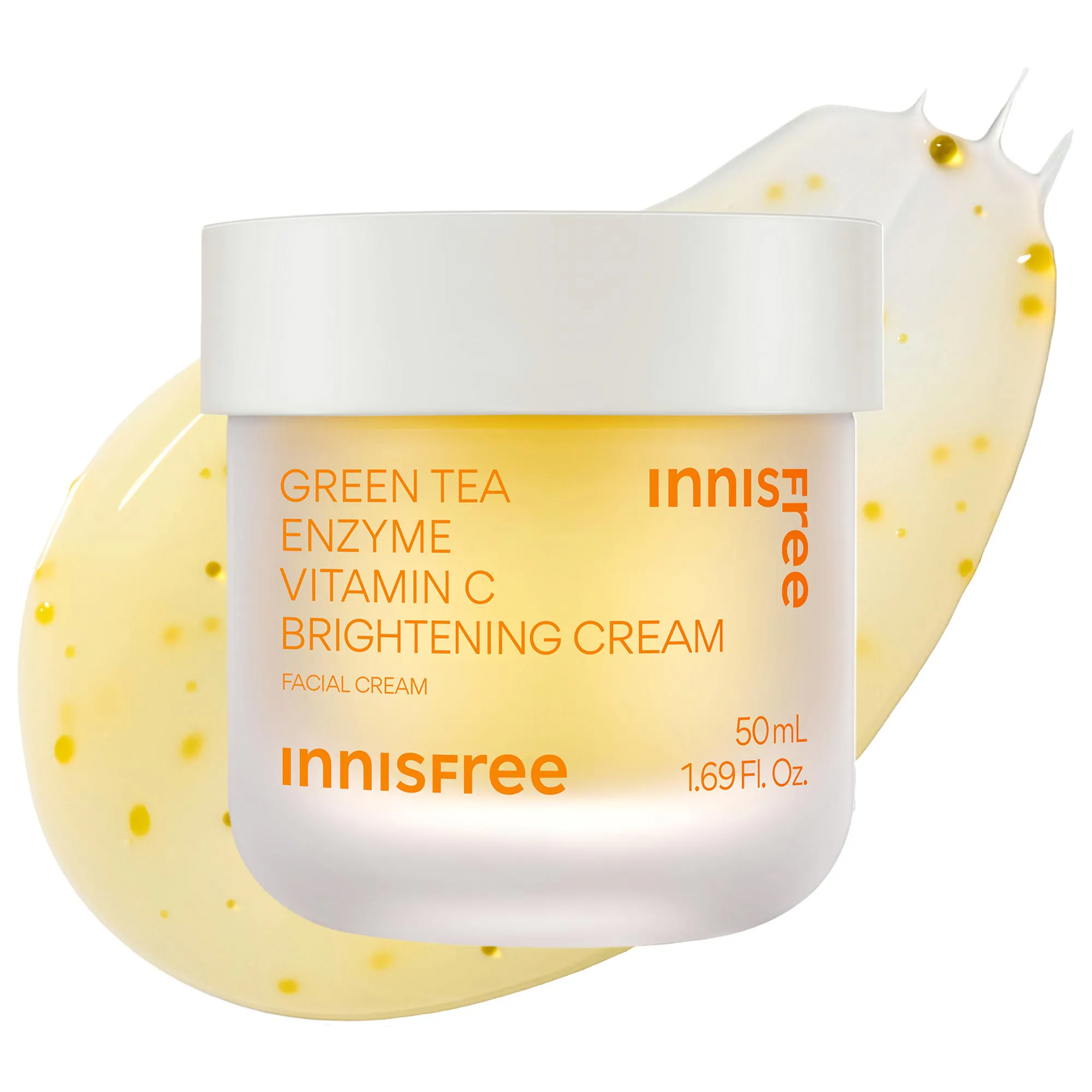 Vitamin C Brightening Refillable Gel Cream Moisturizer for Dark Spots