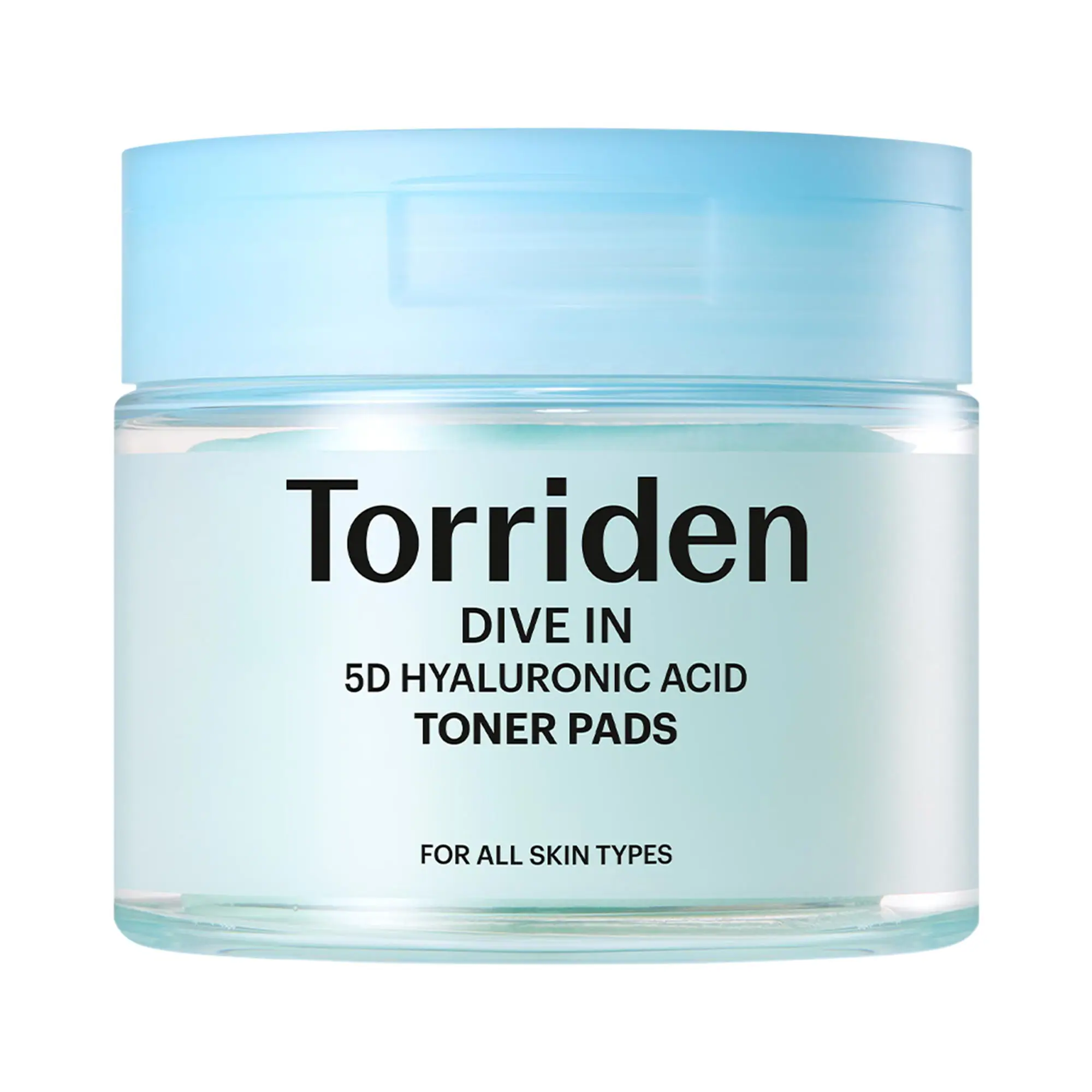 DIVE IN 5D Hyaluronic Acid Toner Pads for Deep Hydration & Exfoliation