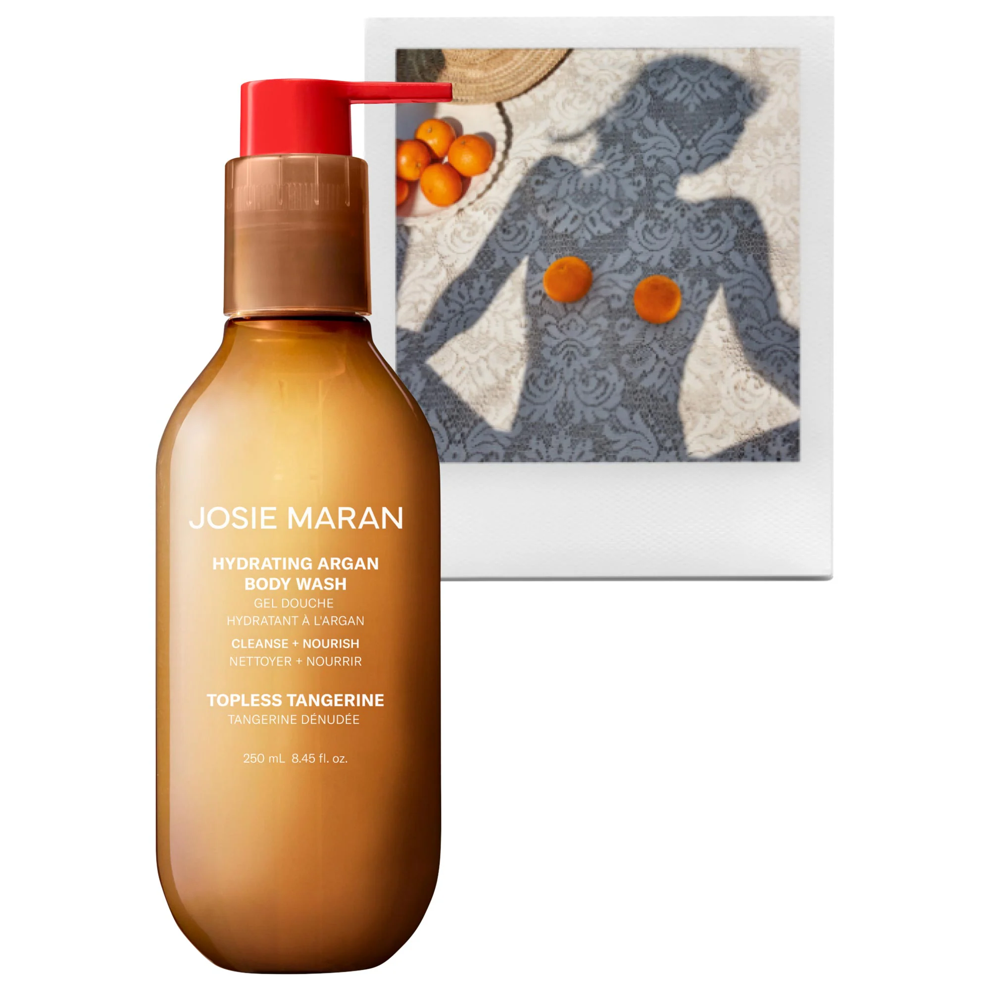 Topless Tangerine - Hydrating + Cleansing Argan Refillable Body Wash