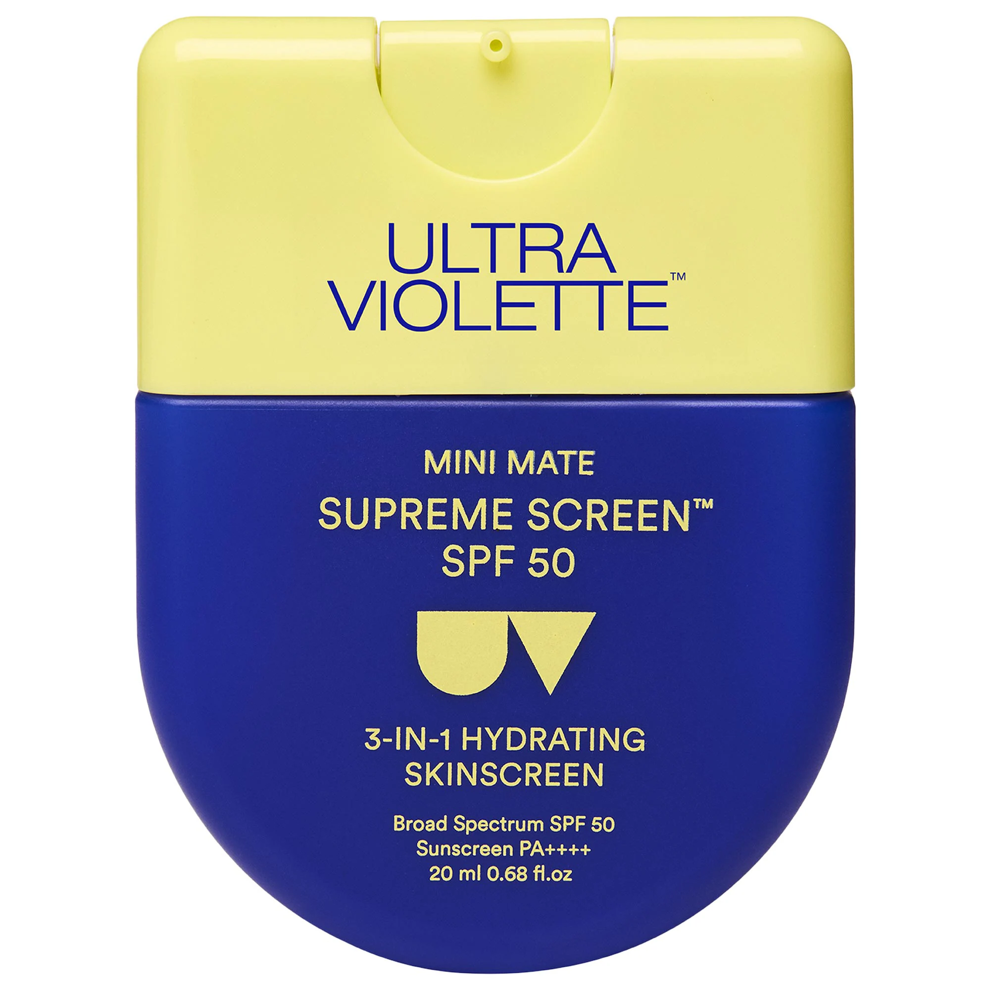 Supreme Screen SPF 50 Mini Mate Facial Sunscreen Moisturizer and Primer