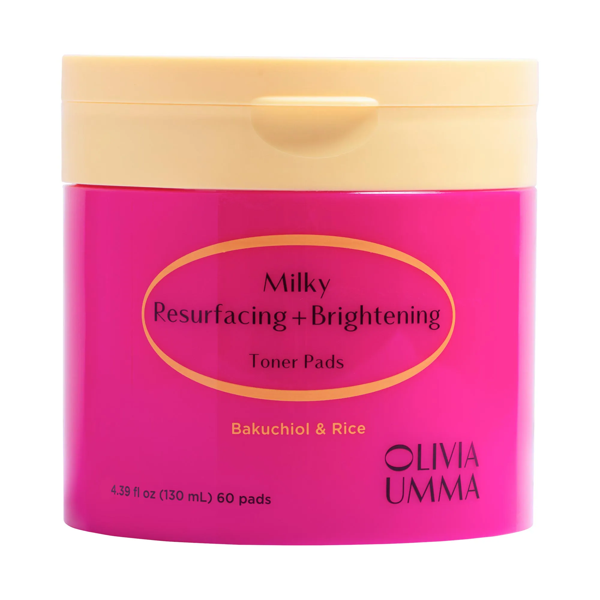 Milky Resurfacing + Brightening Toner Pads and Face Treatment with Bakuchiol and Niacinamide