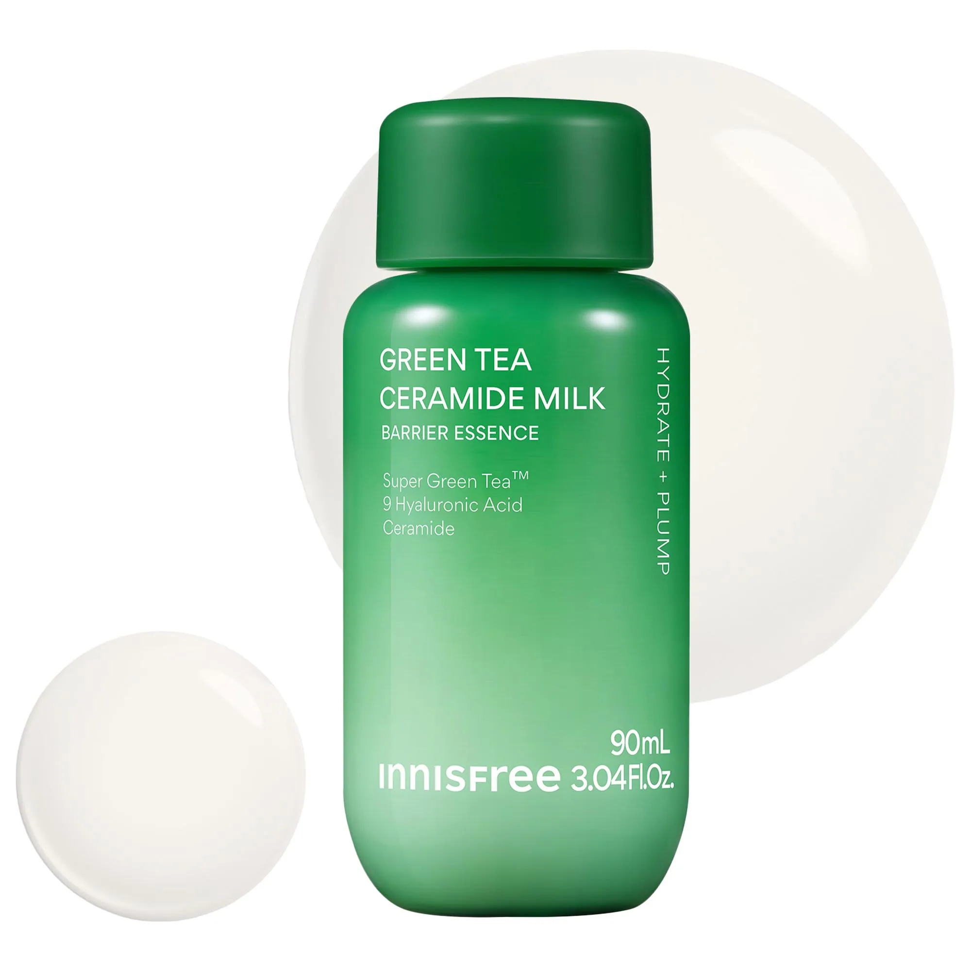 Mini Green Tea Ceramide Milk Toner for Hydration & Barrier Repair