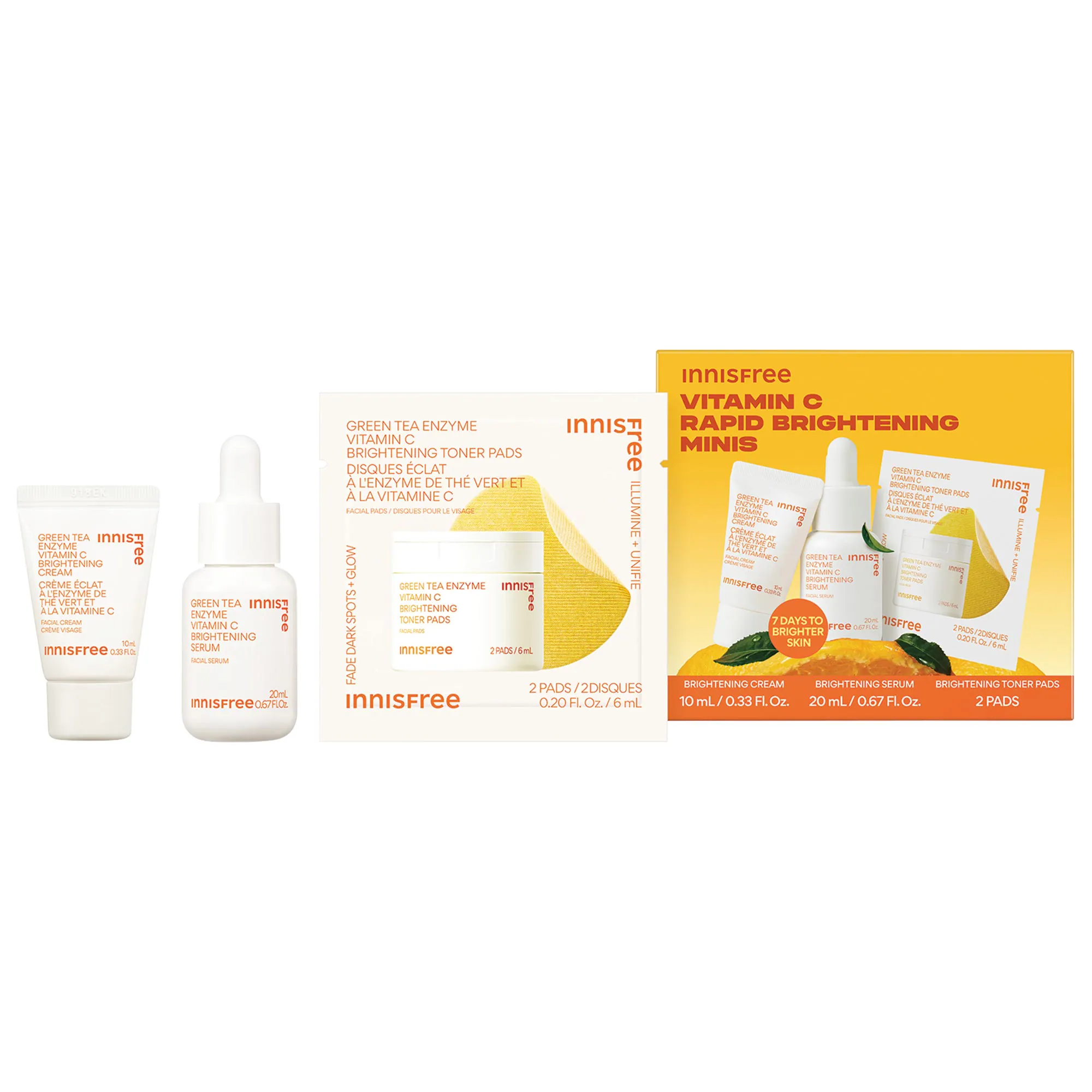Mini Vitamin C Rapid Brightening Gift Set for Dark Spots