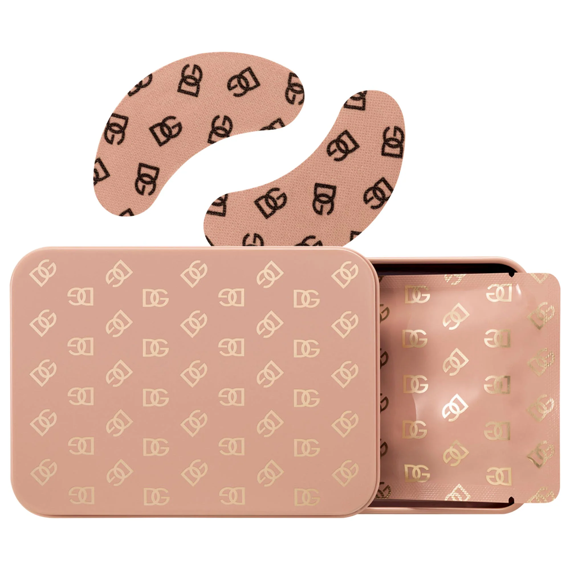 No-Puff Caffeine Eye Patches Depuffing & Brightening Gel Pads with Adenosine