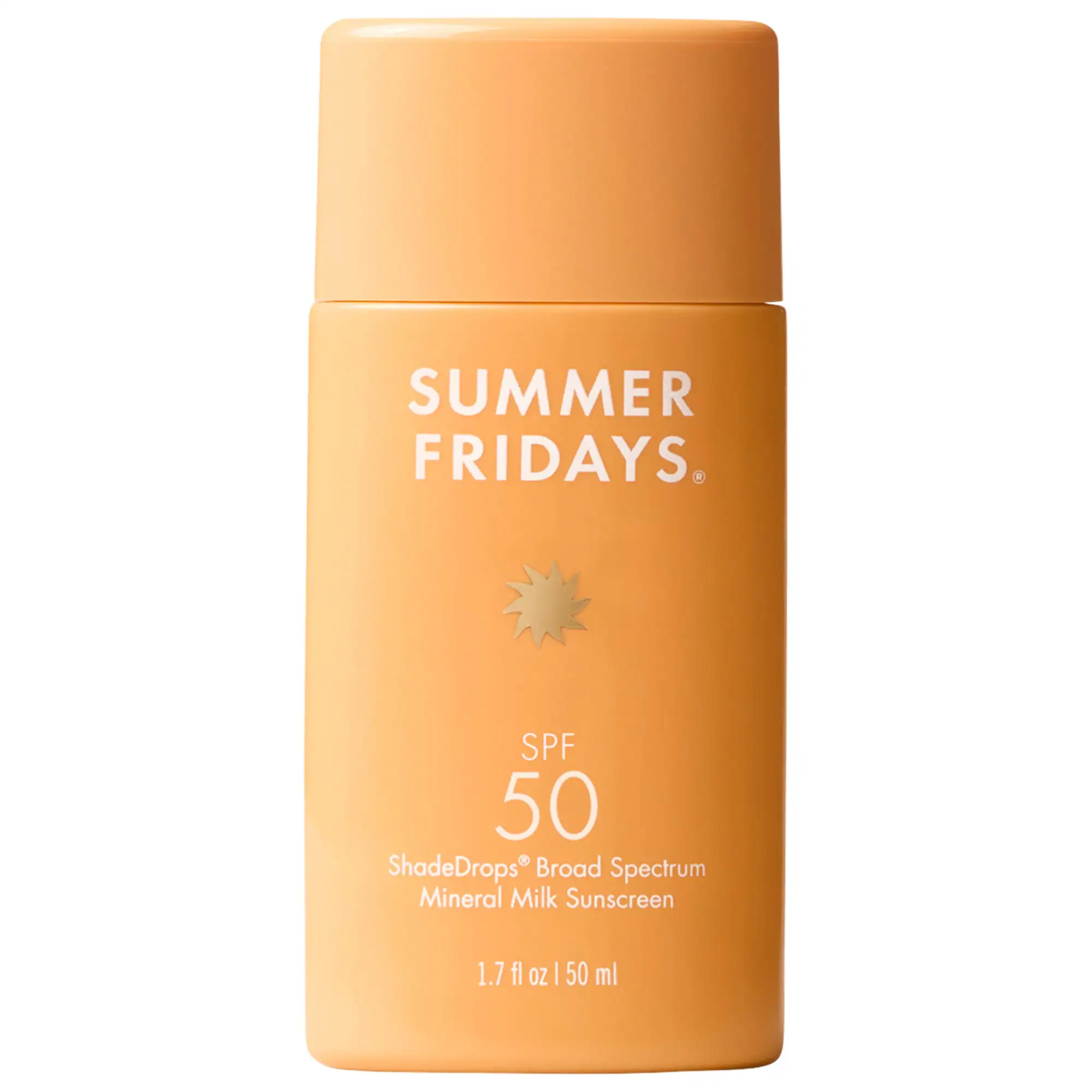 ShadeDrops Broad Spectrum SPF 50 Daily Mineral Milk Sunscreen