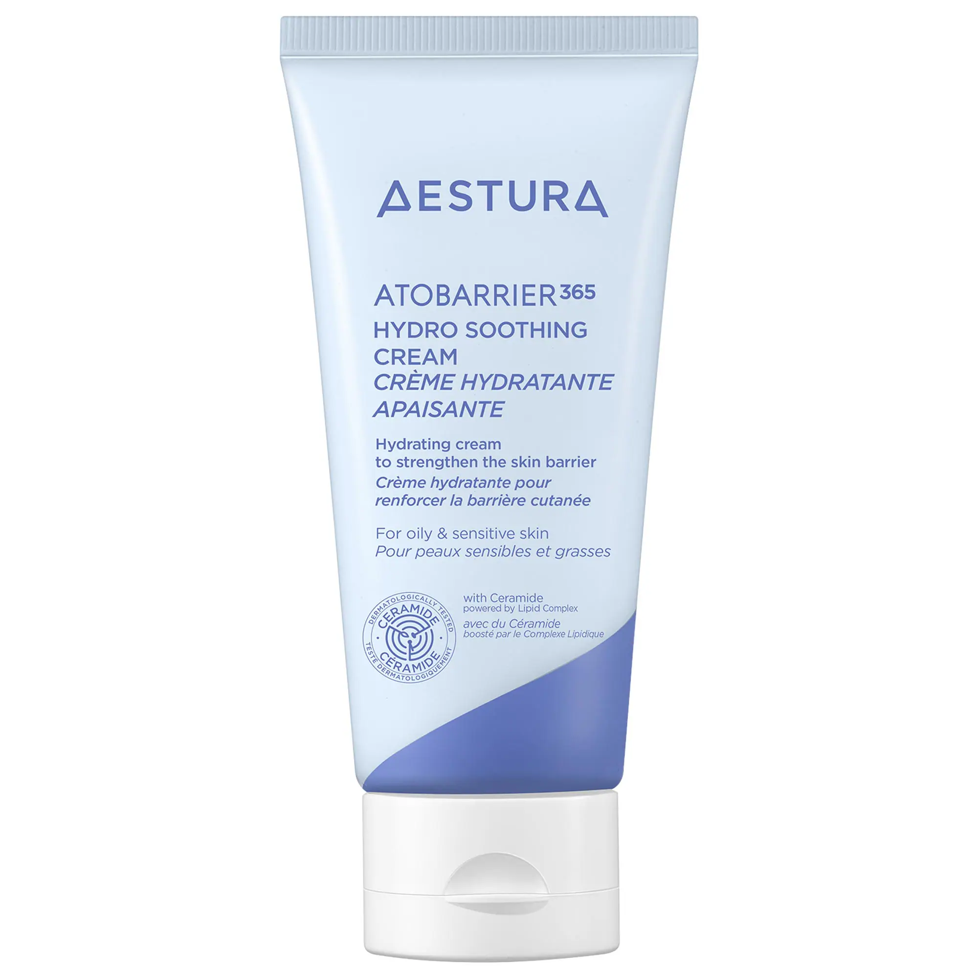 ATOBARRIER365 Cooling Hydro Soothing Water Cream Moisturizer with Ceramides & Hyaluronic Acid for Moisture Barrier Repair